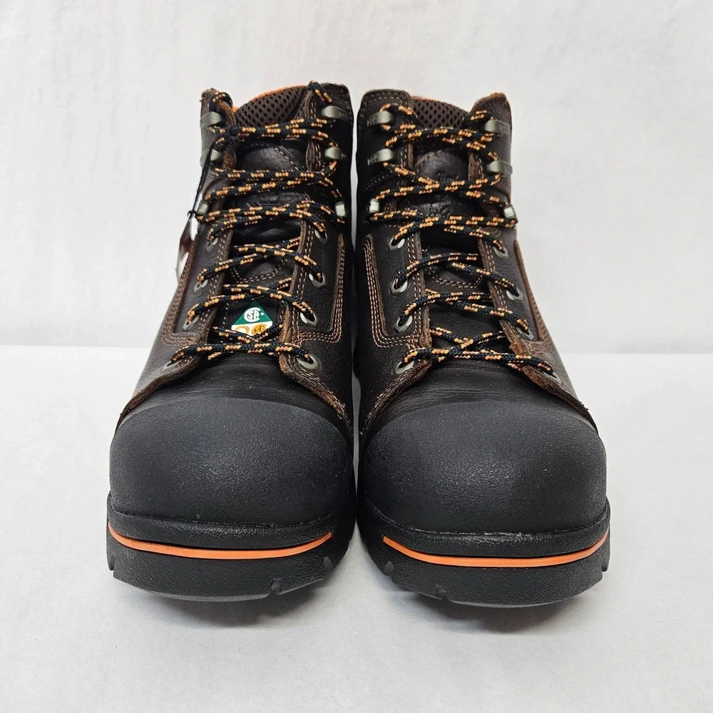 Timberland PRO Endurance 6 Inch Steel Toe Work Boots 52562 Brown Mens 13 M